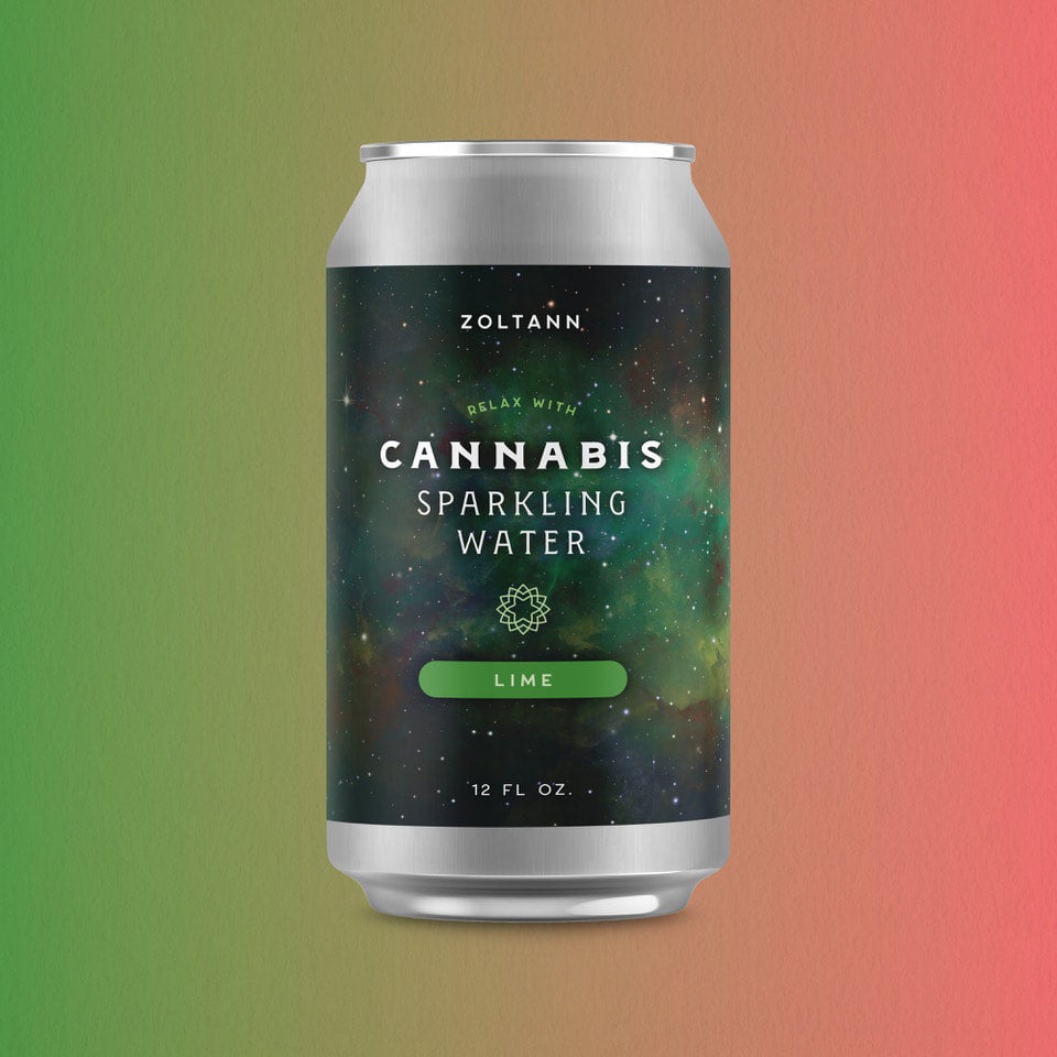 ZOLTANN | CANNABIS SELTZER WATERS | HIGH-LOW DOSES | Zoltann